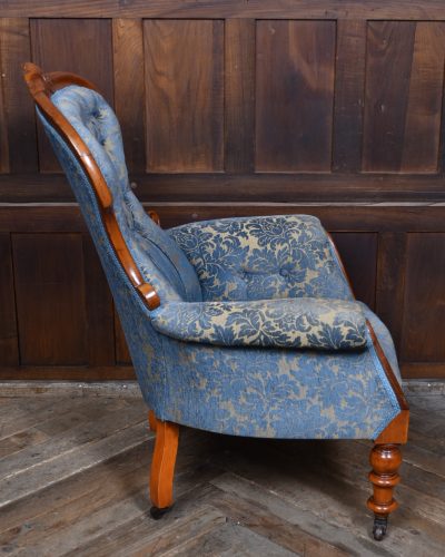 Victorian Mahogany Arm-chair SAI3596 - Image 10