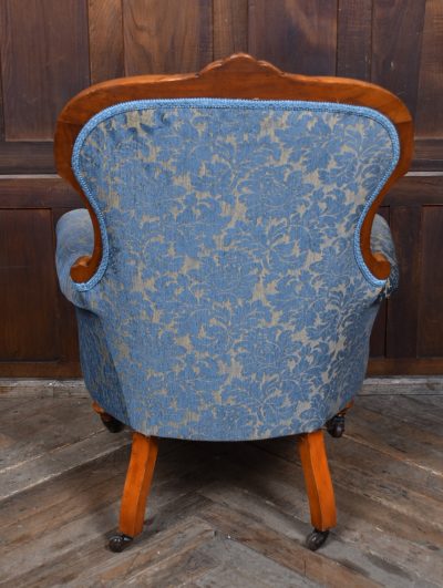 Victorian Mahogany Arm-chair SAI3596 - Image 11