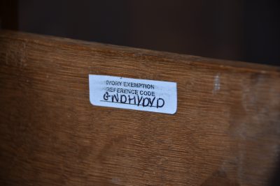 Mahogany Bowfront Chest Of Drawers SAI3597 - Image 17
