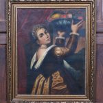European School Oil On Canvas SAI3604 Antique Oil Painting Antique Art