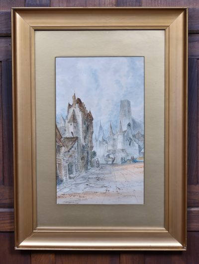 Malines By J Debauenaux Painting SAI3602 - Image 2