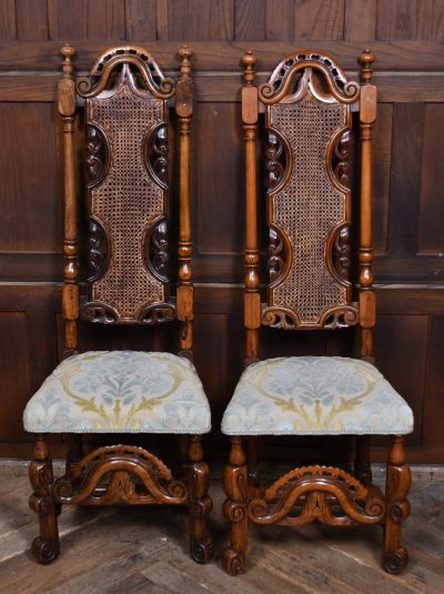 Pair Of Dutch Walnut Hall Chairs SAI3607 - Image 3
