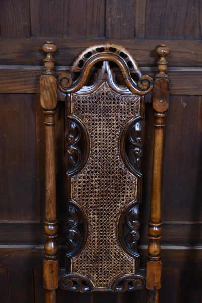 Pair Of Dutch Walnut Hall Chairs SAI3607 - Image 5