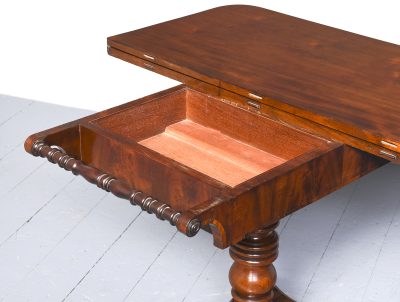 A Good Pair of George IV Mahogany Tea Tables - Image 9