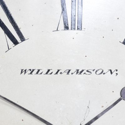 George IV Rosewood Drop-Dial Fusee Wall Clock - Image 2