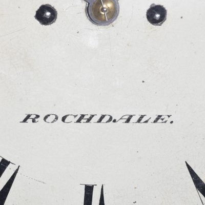 George IV Rosewood Drop-Dial Fusee Wall Clock - Image 3