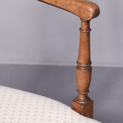 George III Carved Mahogany Armchair - Image 4