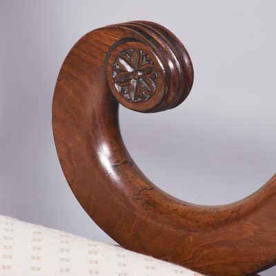 George IV Scottish Mahogany Armchair - Image 5