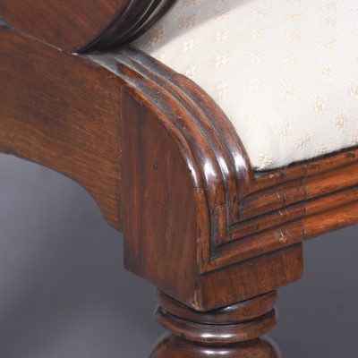George IV Scottish Mahogany Armchair - Image 6