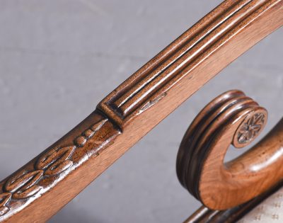 George IV Scottish Mahogany Armchair - Image 8