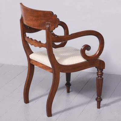 George IV Scottish Mahogany Armchair - Image 10