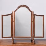 Exhibition Quality Triptych Mirror by Whytock & Reid of Edinburgh Antique Mirrors