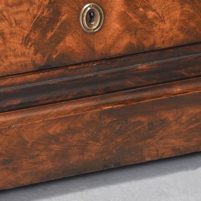 A Louis XVIII Marble Top Secretaire Chest - Image 9