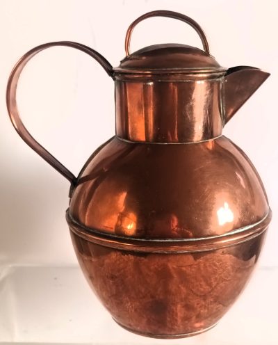 Antique Channel Islands "Pint" Copper Guernsey Milk Can - Image 3