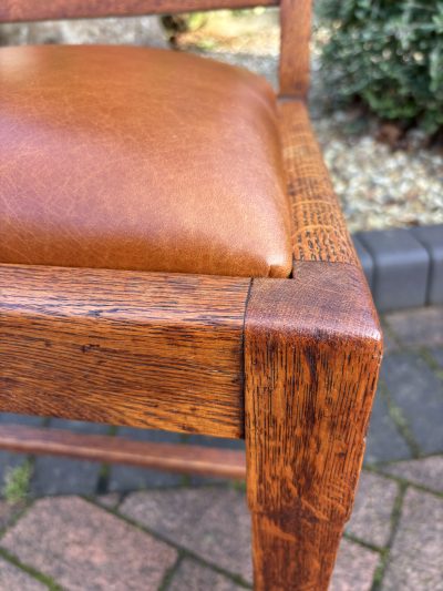 Set of 6 Shapland & Petter Oak Dining Chairs - Image 14