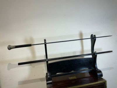 EBONY,  GENTLEMAN’S WALKING STICK SWORD STICK
