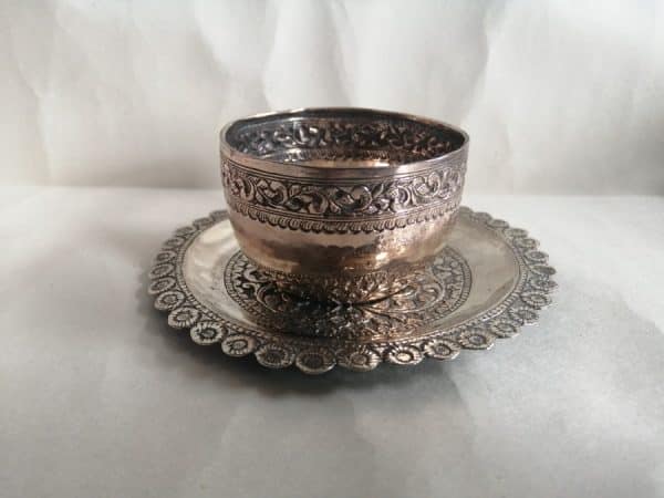 Selection Anglo Indian silver c1880-1930's - Individually Priced Kutch Mumbai etc - Image 4
