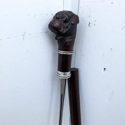 Bulldog walking stick sword stick - Image 19