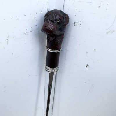 Bulldog walking stick sword stick - Image 25