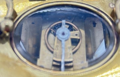 Classic Antique French Carriage clock – ca1900 - Image 5