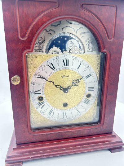 Incredible Hermle Double Chime bracket clock - Image 11