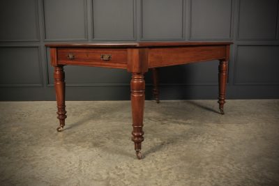 Victorian Mahogany Partners Writing Table - Image 4