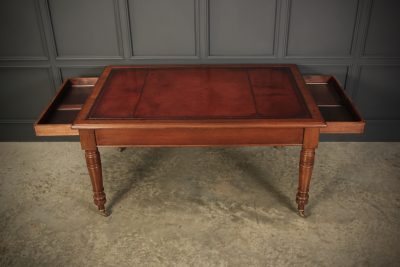 Victorian Mahogany Partners Writing Table - Image 8
