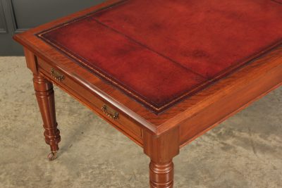 Victorian Mahogany Partners Writing Table - Image 10
