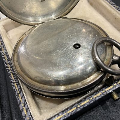 COVENTRY SILVER POCKET WATCH BY KATE BARNWELL 1894 - Image 5
