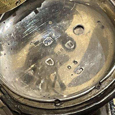 COVENTRY SILVER POCKET WATCH BY KATE BARNWELL 1894 - Image 9