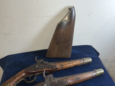 RARE PAIR OF NORWEGIAN PERCUSSION PISTOLS - Image 4