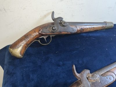 RARE PAIR OF NORWEGIAN PERCUSSION PISTOLS - Image 5