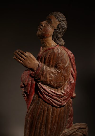 Very Decorative Carved Reliefs/Sculpture Of A Man And A Woman circa 1540 - Image 3