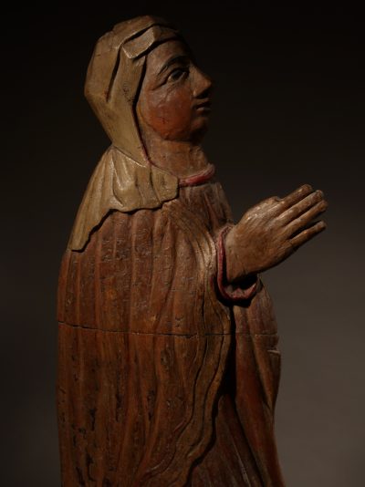 Very Decorative Carved Reliefs/Sculpture Of A Man And A Woman circa 1540 - Image 4