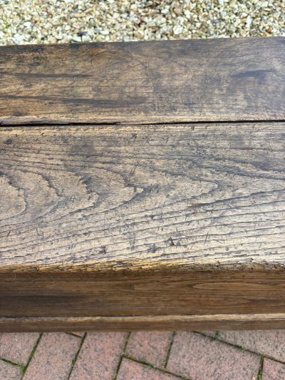 18th Century Oak Box Settle - Image 7