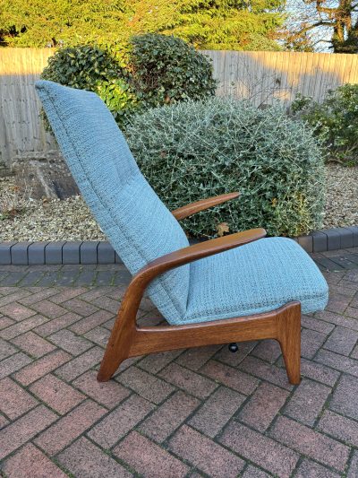 Rock 'n' Rest Armchair & Stool c1960s - Image 11