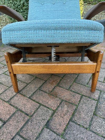 Rock 'n' Rest Armchair & Stool c1960s - Image 9