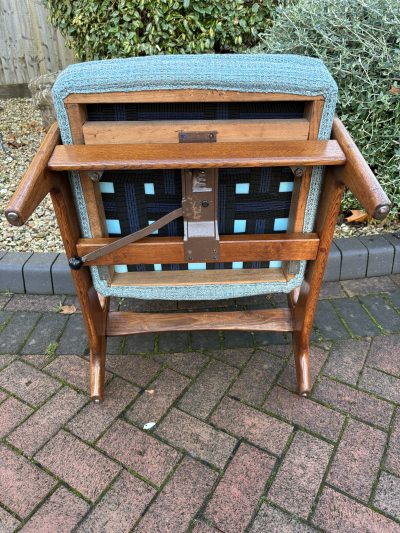 Rock 'n' Rest Armchair & Stool c1960s - Image 6