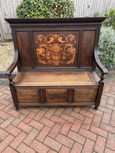 Arts & Crafts Settle by Shapland & Petter