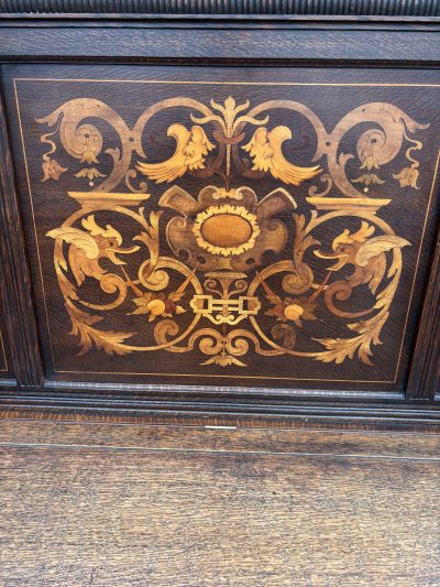 Arts & Crafts Settle by Shapland & Petter - Image 4