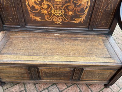 Arts & Crafts Settle by Shapland & Petter - Image 6