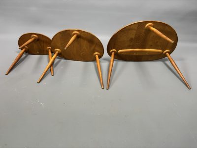 Ercol Mid Century Pebbles Nesting Tables - Image 3