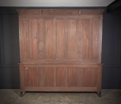 Large Mahogany Breakfront Glazed Bookcase - Image 7