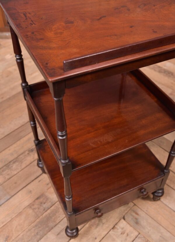 Victorian Mahogany Whatnot With Music Stand SAI2025 - Image 2