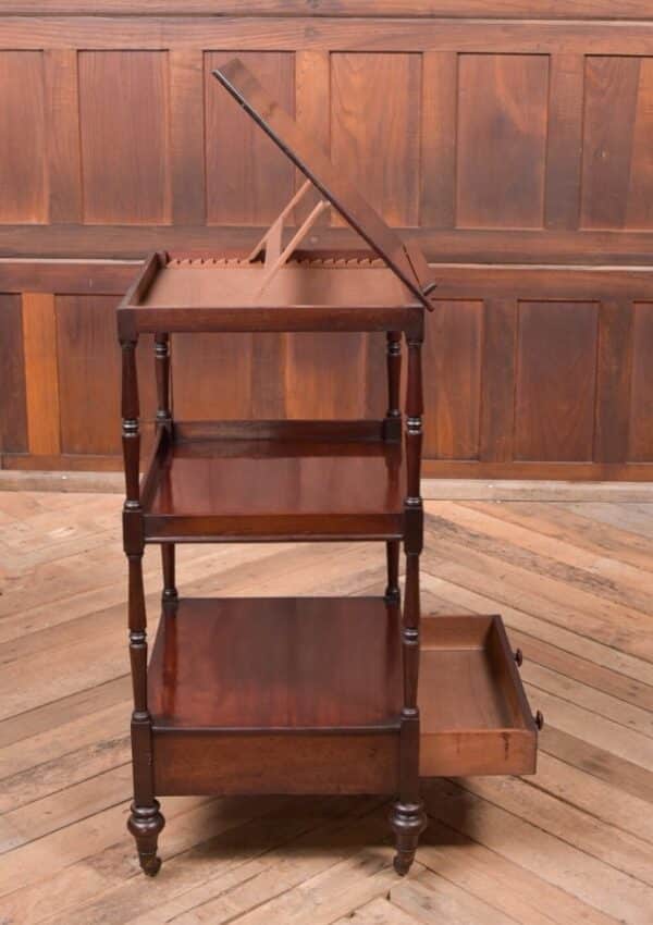 Victorian Mahogany Whatnot With Music Stand SAI2025 - Image 5