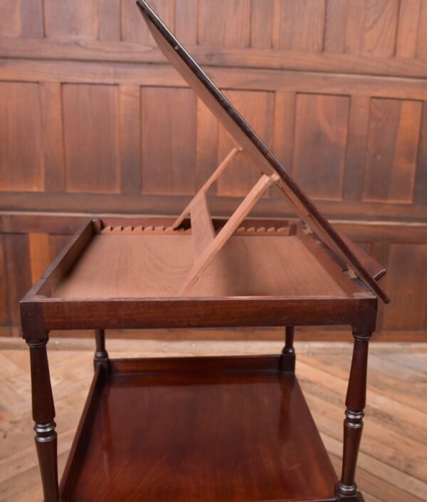 Victorian Mahogany Whatnot With Music Stand SAI2025 - Image 6