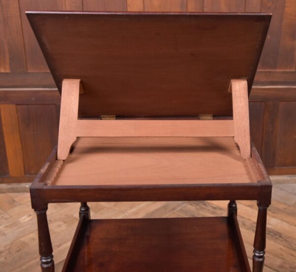 Victorian Mahogany Whatnot With Music Stand SAI2025 - Image 8