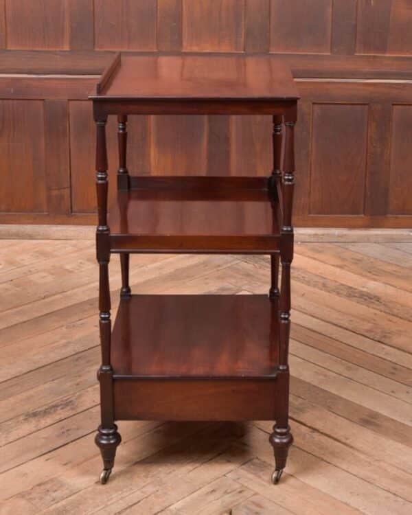 Victorian Mahogany Whatnot With Music Stand SAI2025 - Image 9