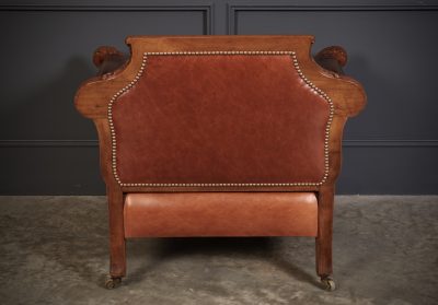 Magnificent Quality Mahogany & Leather Suite - Image 17