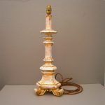 Large Tall Antique Table Lamp French, Italian Baroque  Rococco Style C.1920s, Lovely Patina Antique Lighting